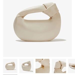 Melie Bianco Cream Shoulder Bag